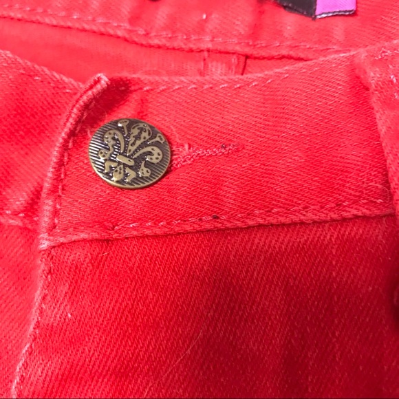 Triple Thread Red Jeans 32/30 - Picture 10 of 10